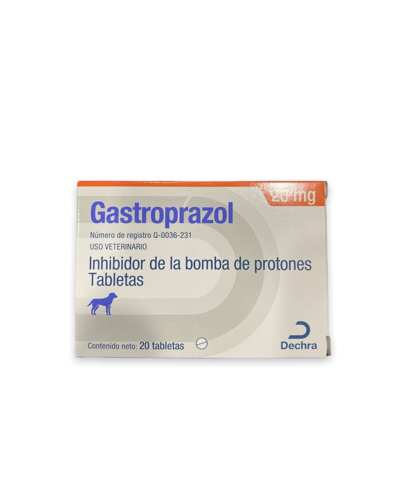 Gastroprazol de 20 mg por tableta