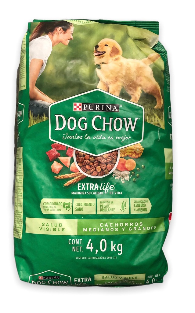 Dog Chow Razas Grandes (Cachorros) 4 Kg