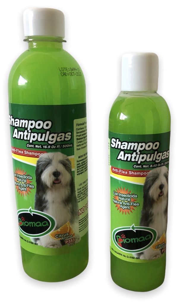 Shampoo Biomaa Antipulgas