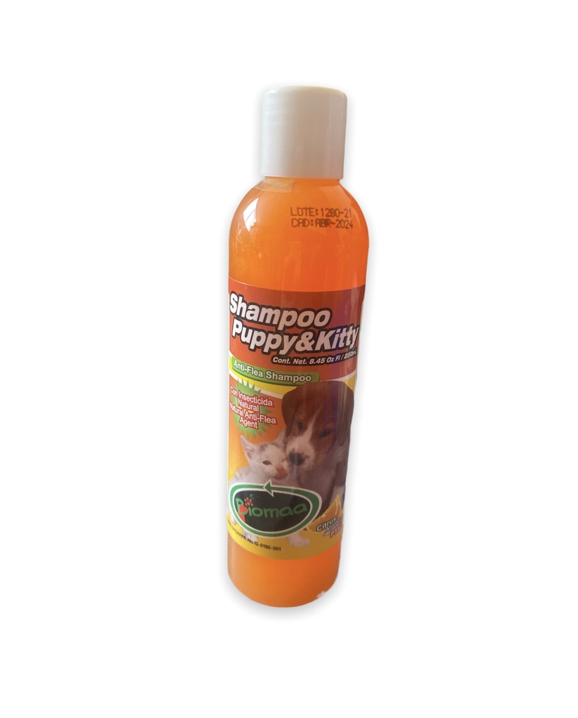 Shampoo Biomaa Pulgas Puppy - Kitty