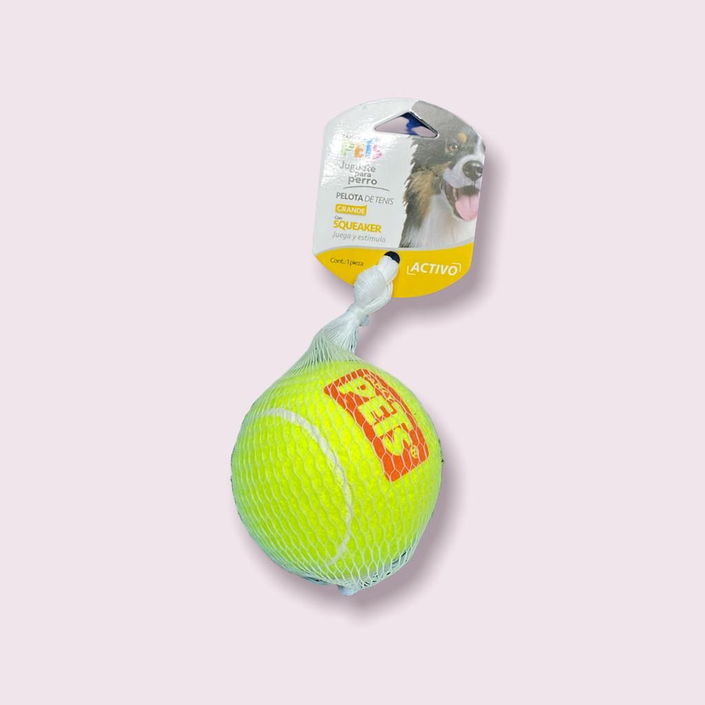 Pelota de Tennis con Sonido Fancy Pets Grande