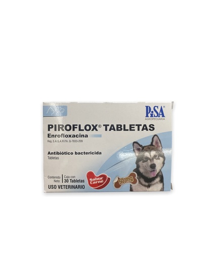 [MED00047] Piroflox Tabletas 50mg