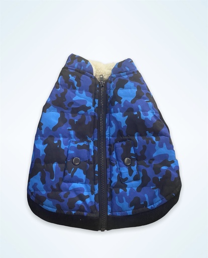 [ROP0297] Chaleco Impermeable (Camuflaje)