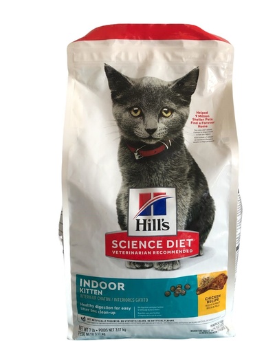 [ALI00071] Kitten Indoor Hill's (3.2 kg)