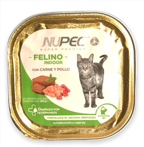 [ALI00126] Lata - Nupec Felino Indoor 100 g